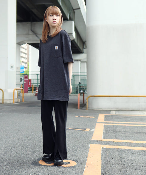 H163 / 着用サイズ:M Carbon Heather